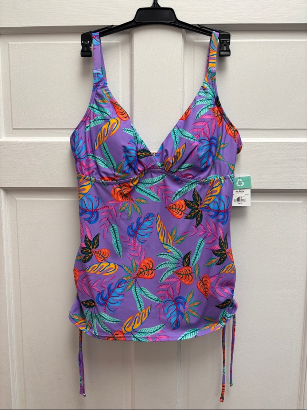 NEW Sunsets Escape Cassie Tankini Underwire Swim Top 931T Isla Bonita ISLAB